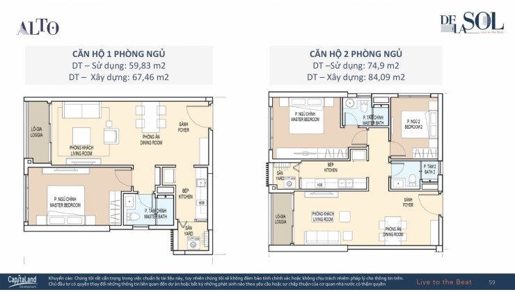 Dela Sol từ 1-2-3PN-Penthouse  TT 30% cho đến khi nhận nhà, CK 12%